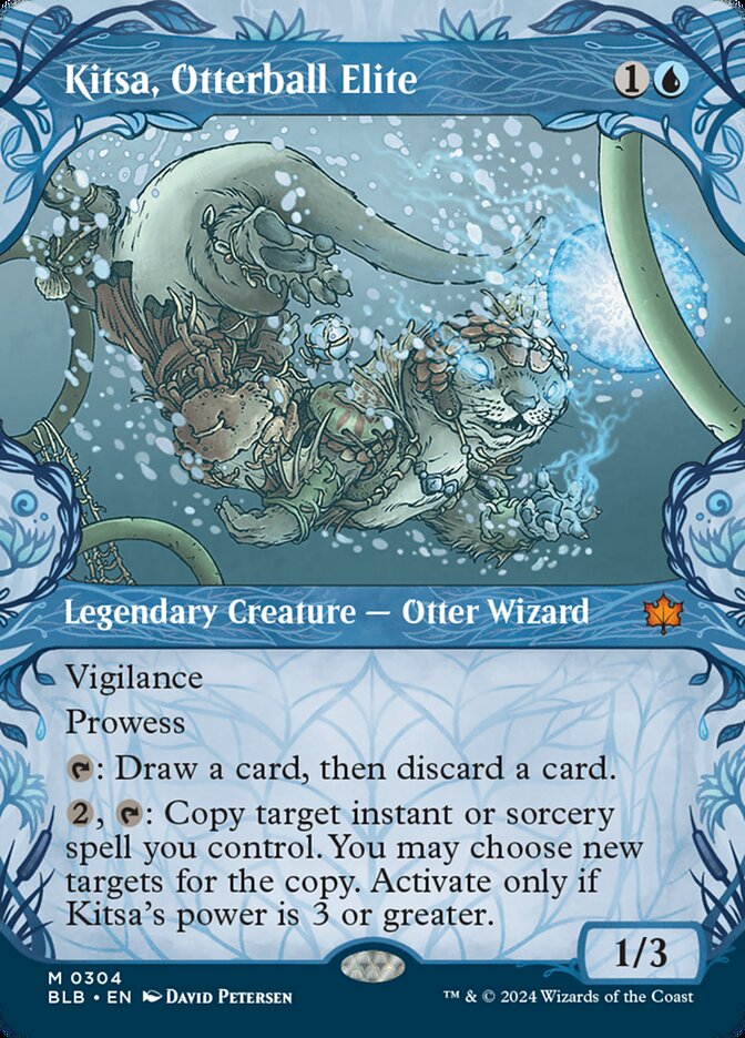 Kitsa, Elite do Lontrabol / Kitsa, Otterball Elite - Magic: The Gathering - MoxLand