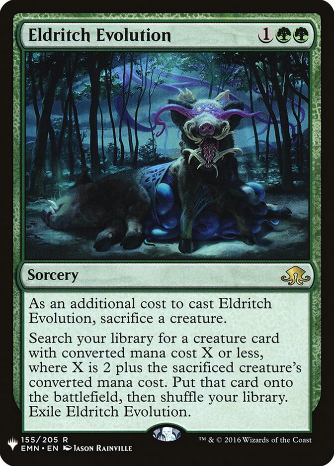 Evolução Arcana / Eldritch Evolution - Magic: The Gathering - MoxLand