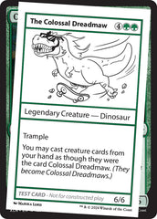 The Colossal Dreadmaw - Magic: The Gathering - MoxLand