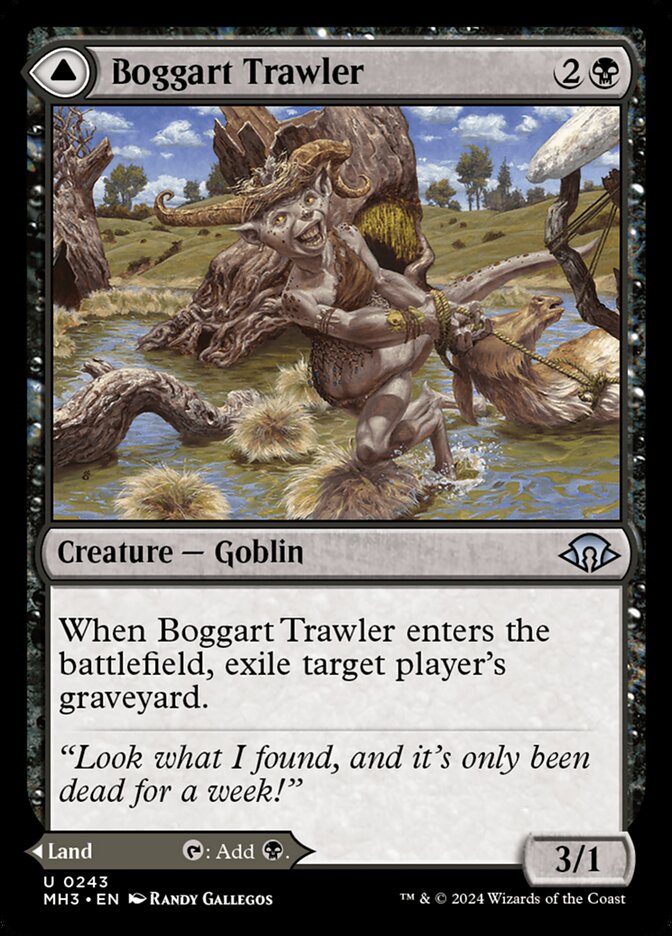 Trainadora Papão / Boggart Trawler - Magic: The Gathering - MoxLand
