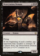 Demônio da Profanação / Desecration Demon - Magic: The Gathering - MoxLand
