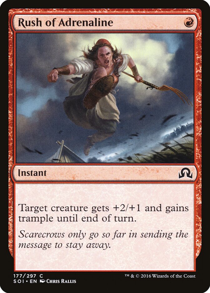 Ímpeto de Adrenalina / Rush of Adrenaline - Magic: The Gathering - MoxLand