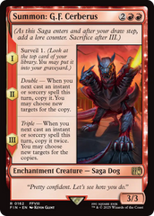 Invocação: G.F. Cerberus / Summon: G.F. Cerberus - Magic: The Gathering - MoxLand
