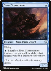 Domador de Tempestades Sireno / Siren Stormtamer - Magic: The Gathering - MoxLand