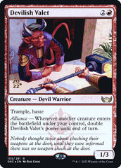Recepcionista Diabólico / Devilish Valet - Magic: The Gathering - MoxLand
