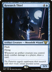 Ladra de Pesquisas / Research Thief - Magic: The Gathering - MoxLand
