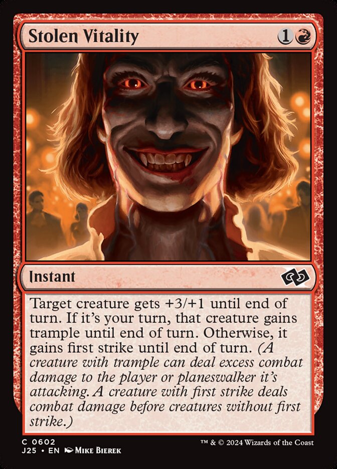Vitalidade Roubada / Stolen Vitality - Magic: The Gathering - MoxLand