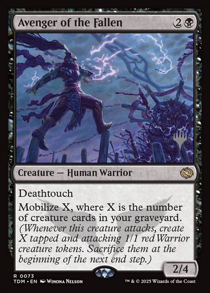 Avenger of the Fallen - Magic: The Gathering - MoxLand