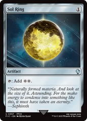 Anel Solar / Sol Ring - Magic: The Gathering - MoxLand