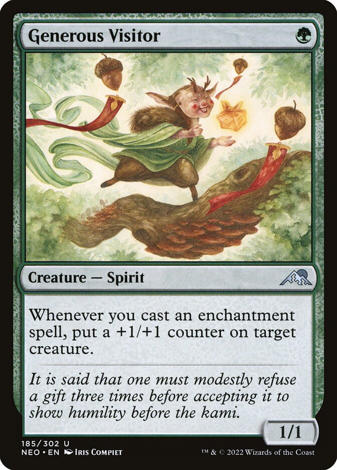 Visitante Generoso / Generous Visitor - Magic: The Gathering - MoxLand