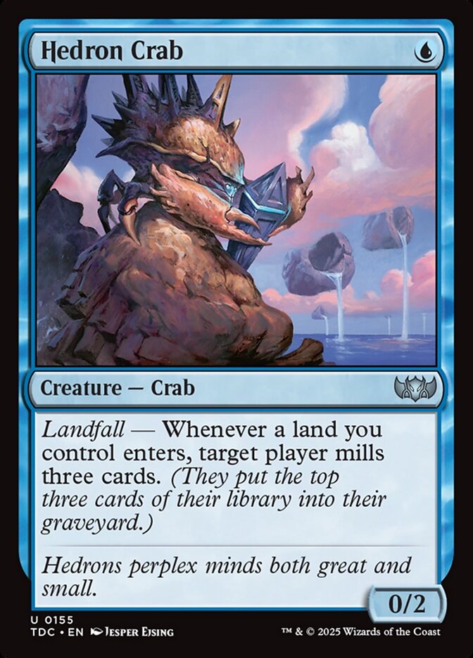 Caranguejo de Edro / Hedron Crab - Magic: The Gathering - MoxLand