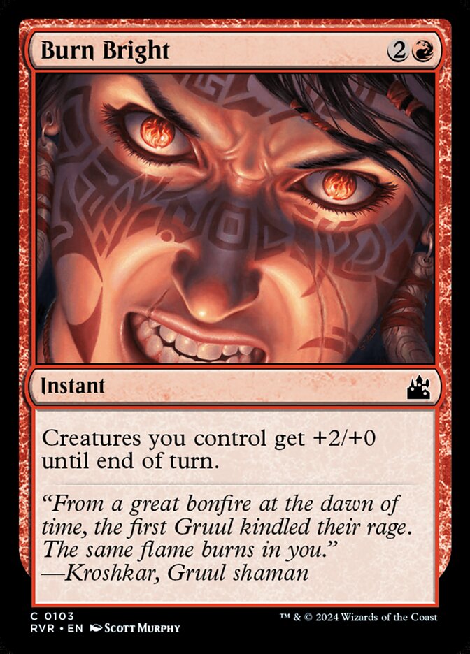 Ira Ardente / Burn Bright - Magic: The Gathering - MoxLand