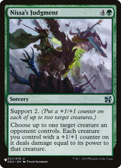 Julgamento de Nissa / Nissa's Judgment - Magic: The Gathering - MoxLand