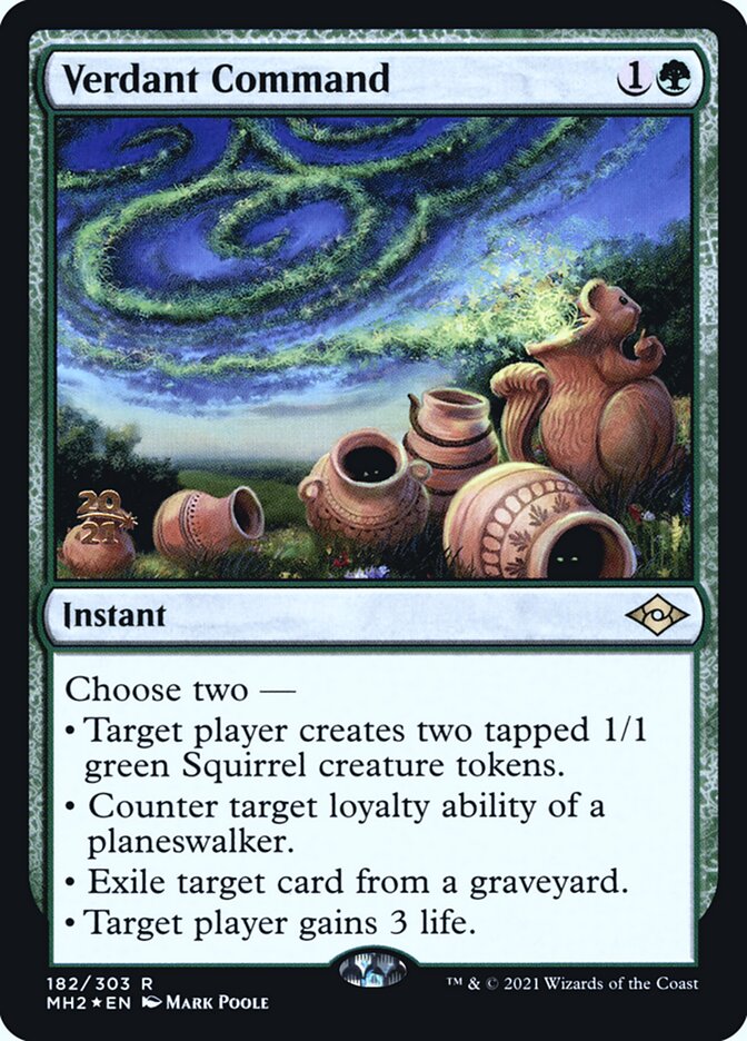 Comando Verdejante / Verdant Command - Magic: The Gathering - MoxLand