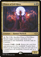 Sacerdotisa de Ritos Torpes / Priest of Fell Rites - Magic: The Gathering - MoxLand