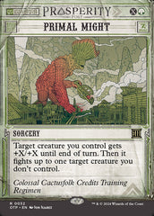 Força Primal / Primal Might - Magic: The Gathering - MoxLand