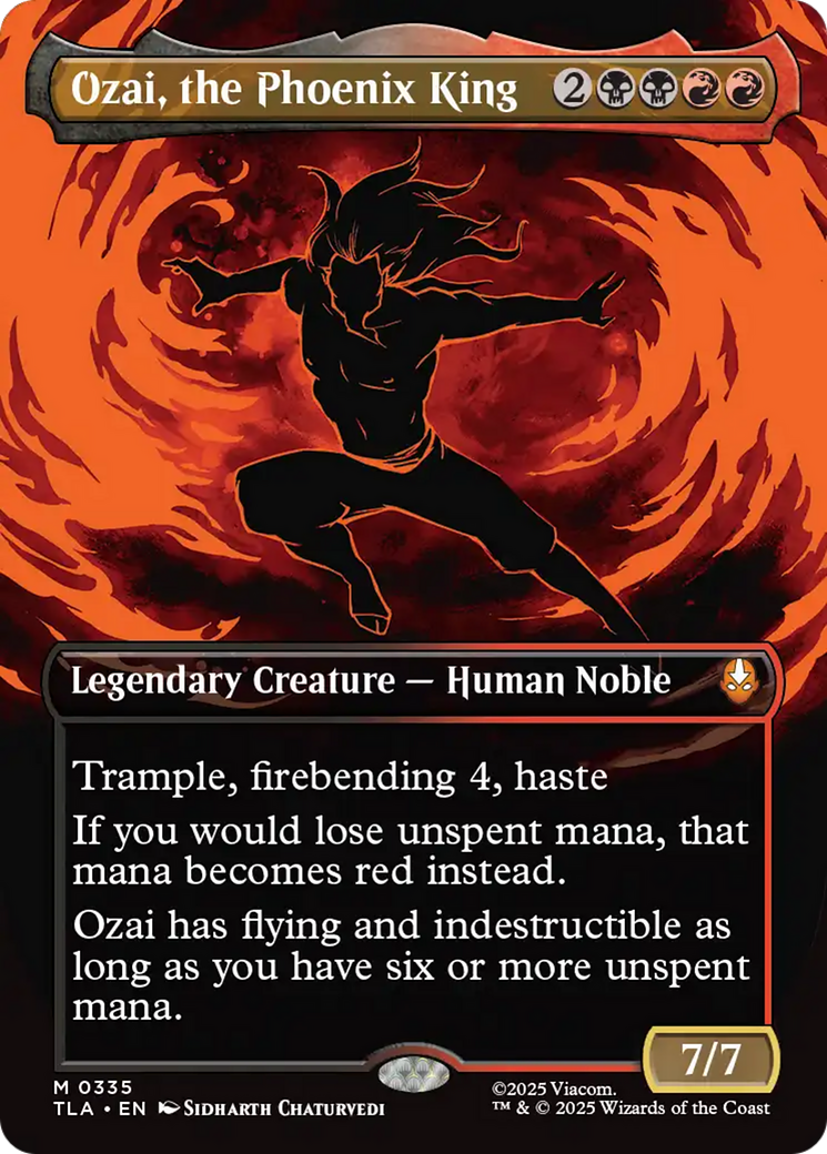 Ozai, o Rei Fênix / Ozai, the Phoenix King - Magic: The Gathering - MoxLand
