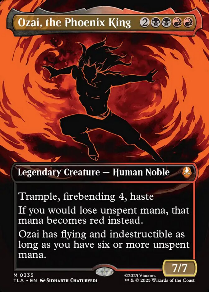 Ozai, o Rei Fênix / Ozai, the Phoenix King - Magic: The Gathering - MoxLand
