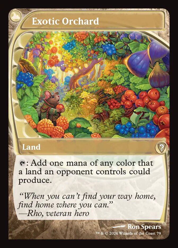 Pomar Exótico / Exotic Orchard - Magic: The Gathering - MoxLand