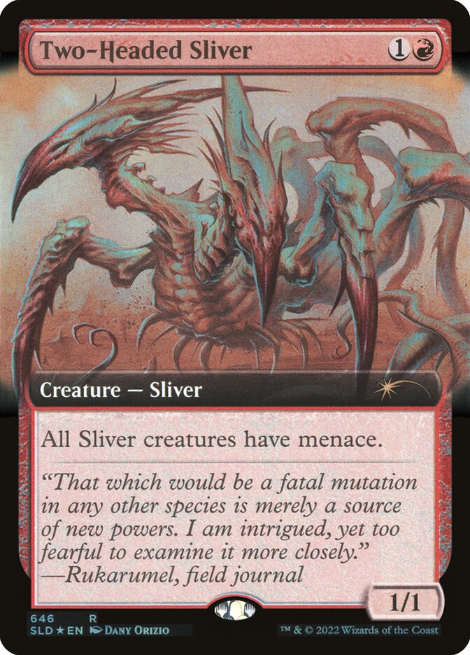 Fractius de Duas Cabeças / Two-Headed Sliver - Magic: The Gathering - MoxLand