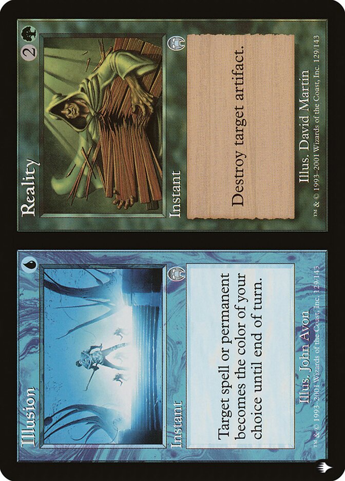 Illusion / Reality - Magic: The Gathering - MoxLand