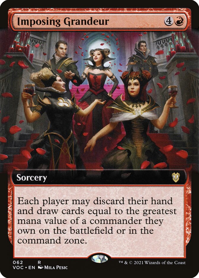 Grandiosidade Imponente / Imposing Grandeur - Magic: The Gathering - MoxLand