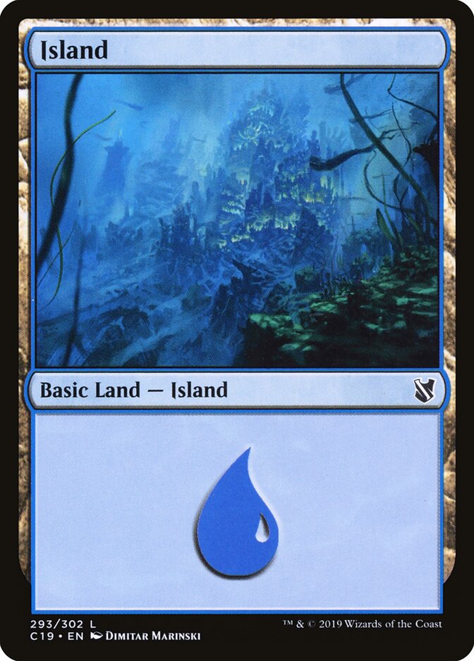 Ilha / Island - Magic: The Gathering - MoxLand