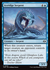 Serpente da Crista de Gelo / Iceridge Serpent - Magic: The Gathering - MoxLand