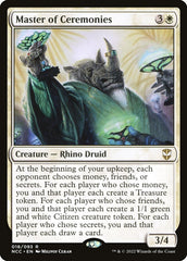 Mestre de Cerimônias / Master of Ceremonies - Magic: The Gathering - MoxLand