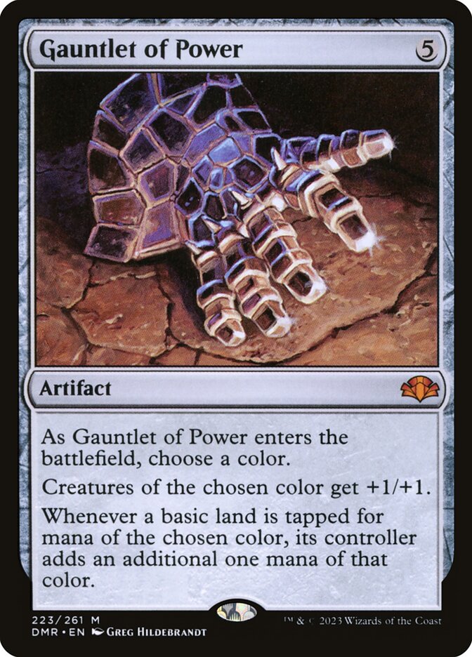 Manoplas do Poder / Gauntlet of Power - Magic: The Gathering - MoxLand