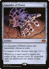 Manoplas do Poder / Gauntlet of Power - Magic: The Gathering - MoxLand
