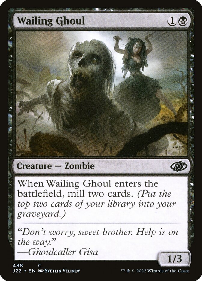 Carniçal Lamuriante / Wailing Ghoul - Magic: The Gathering - MoxLand