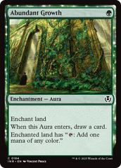 Crescimento Abundante / Abundant Growth - Magic: The Gathering - MoxLand