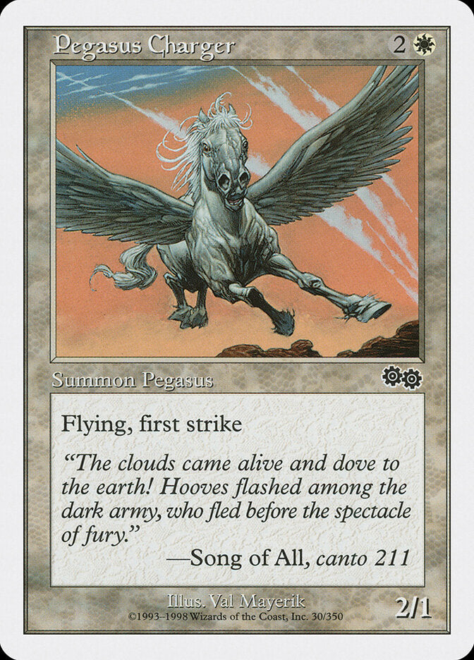 Pégaso Atacante / Pegasus Charger - Magic: The Gathering - MoxLand
