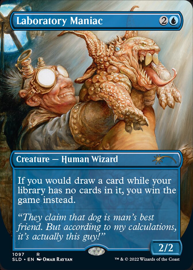 Maníaco do Laboratório / Laboratory Maniac - Magic: The Gathering - MoxLand