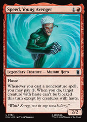 Speed, Young Avenger - Magic: The Gathering - MoxLand