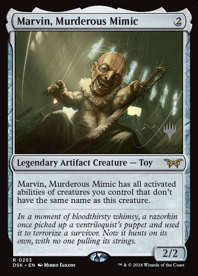 Marvin, Murderous Mimic - Magic: The Gathering - MoxLand