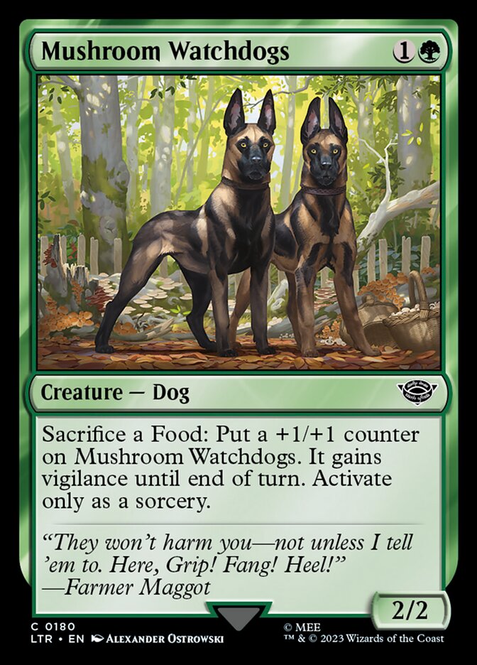 Cães de Guarda dos Cogumelos / Mushroom Watchdogs - Magic: The Gathering - MoxLand