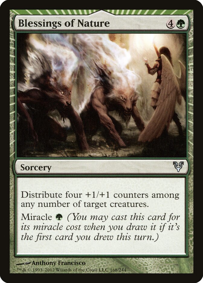 Bênçãos da Natureza / Blessings of Nature - Magic: The Gathering - MoxLand