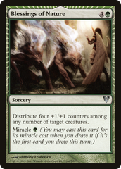 Bênçãos da Natureza / Blessings of Nature - Magic: The Gathering - MoxLand