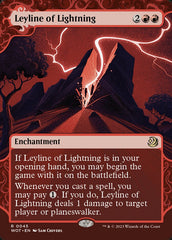 Linha de Força do Relâmpago / Leyline of Lightning - Magic: The Gathering - MoxLand