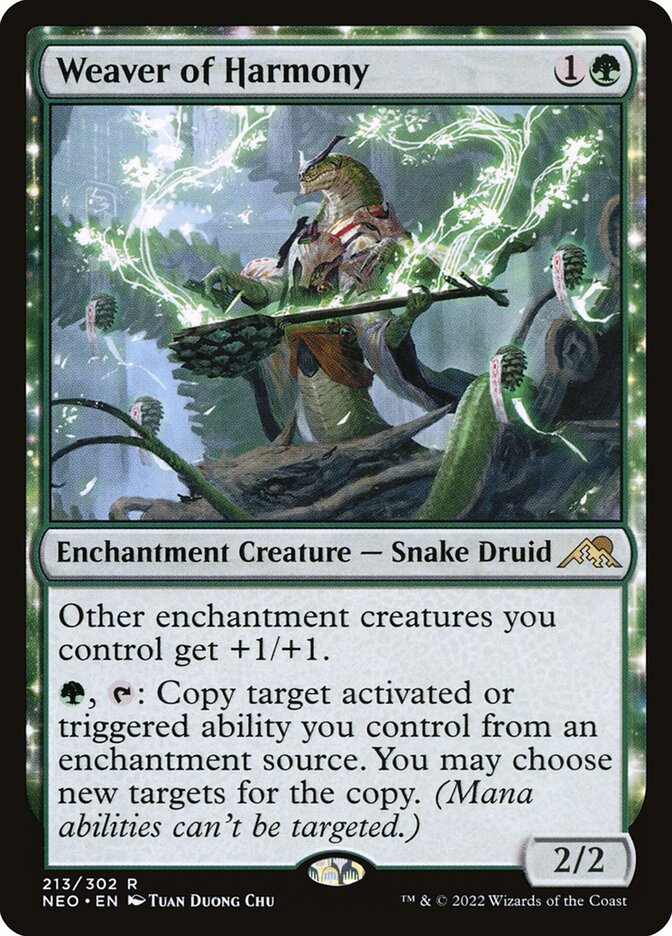 Tecelã da Harmonia / Weaver of Harmony - Magic: The Gathering - MoxLand
