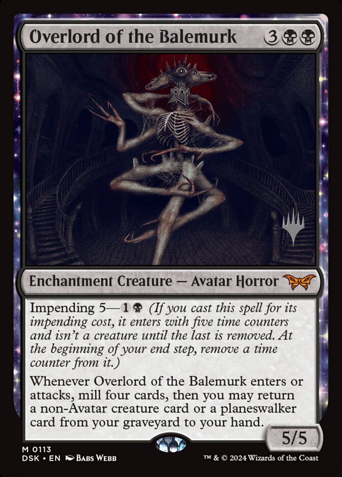 Overlord of the Balemurk - Magic: The Gathering - MoxLand