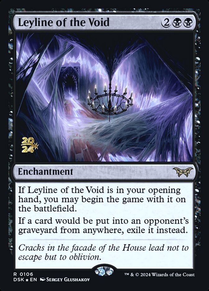 Linha de Força do Vácuo / Leyline of the Void - Magic: The Gathering - MoxLand