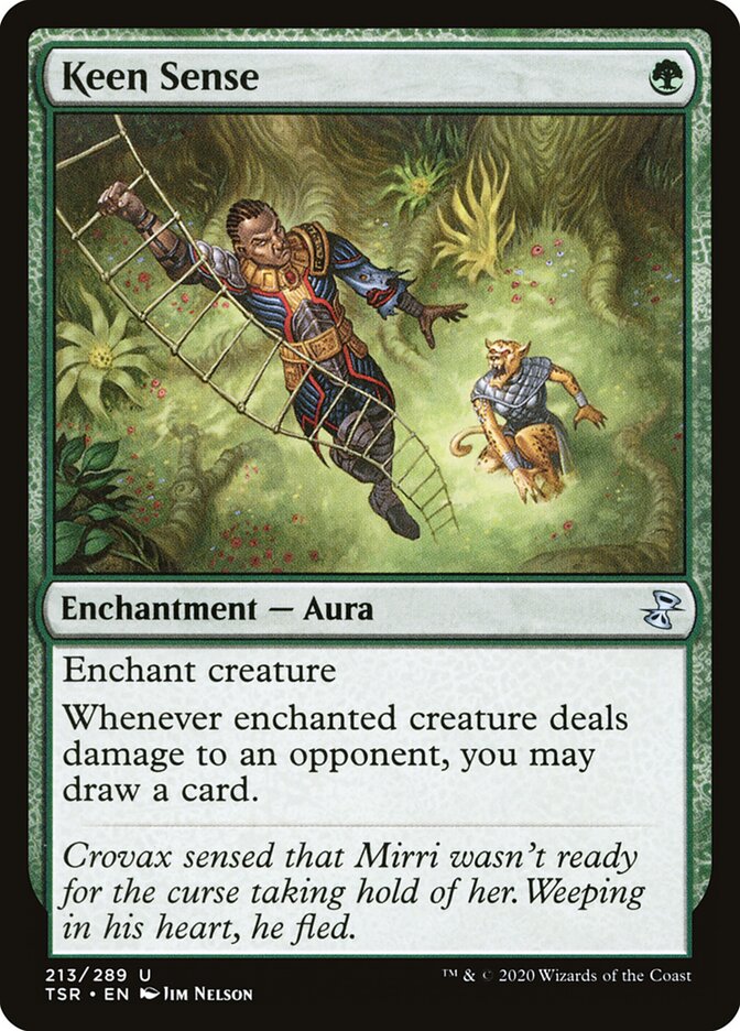 Percepção Aguda / Keen Sense - Magic: The Gathering - MoxLand