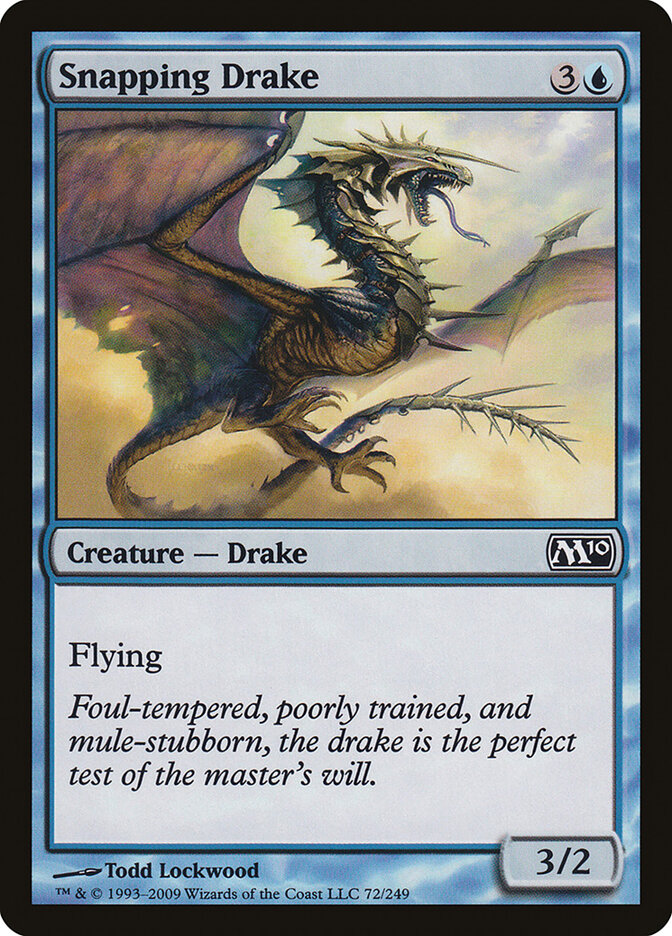 Dragonete Trinchador / Snapping Drake - Magic: The Gathering - MoxLand
