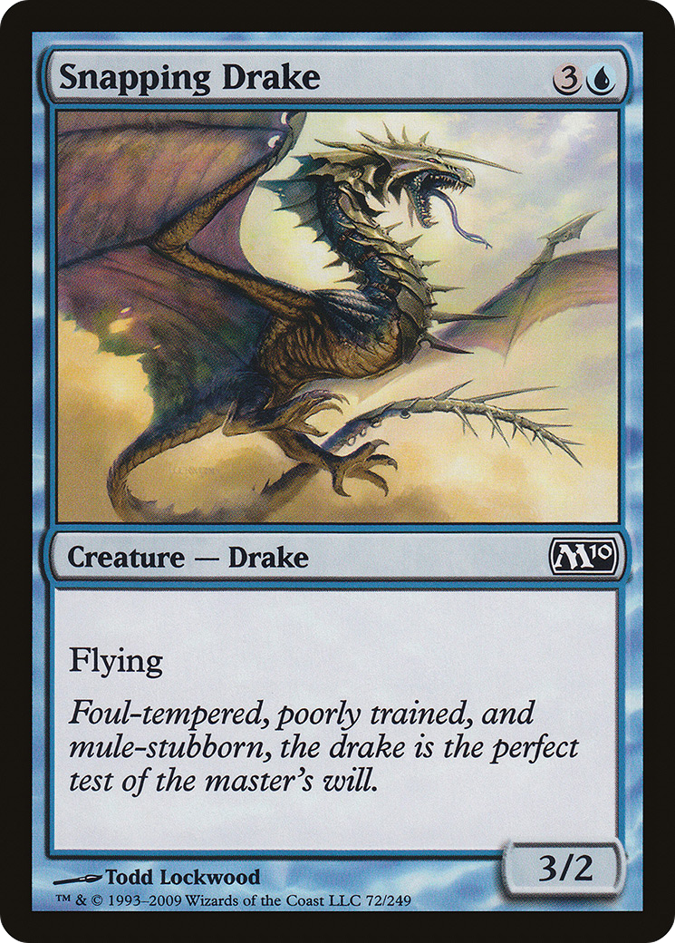 Dragonete Trinchador / Snapping Drake - Magic: The Gathering - MoxLand