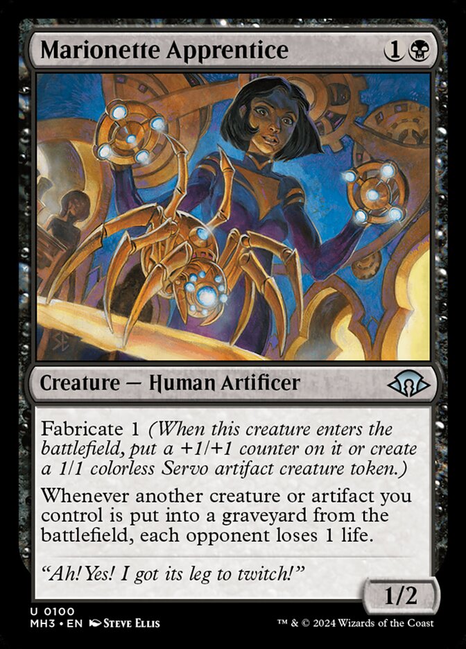Aprendiz de Marionete / Marionette Apprentice - Magic: The Gathering - MoxLand
