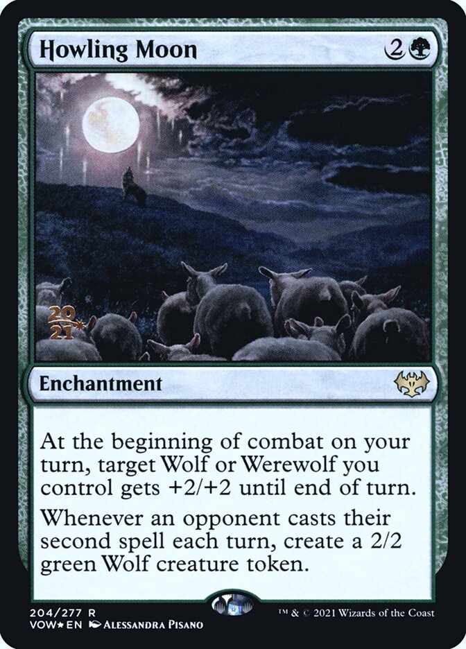 Lua Uivante / Howling Moon - Magic: The Gathering - MoxLand
