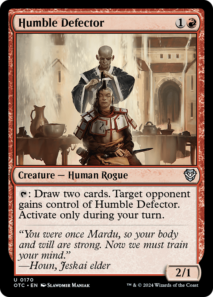 Desertora Humilde / Humble Defector - Magic: The Gathering - MoxLand